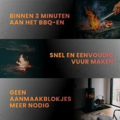 Master Knives BBQ Aansteker Electrisch - BBQ Accesoires - Zwarte BBQ Starter - Looftlighter -Barbecue Gereedschap Winkel 1200x1200 527