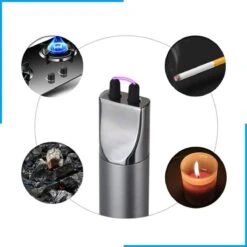 Aansteker Elektrisch - Plasma Aansteker - Aansteker Voor Kaarsen - Oplaadbaar Met USB Kabel - Windproof - SEVEND® -Barbecue Gereedschap Winkel 1200x1200 546