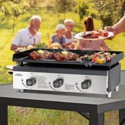 Bighorn Plancha Grill - Gasbarbecue – Tabletop – Draagbaar – 3 Branders -Barbecue Gereedschap Winkel 1200x1200 68
