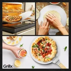 GrillX Pizzaschep Met Pizzasnijder - 30cm - In Luxe Doos - Pizzaspatel Voor BBQ & Oven - BBQ Accesoires Gereedschap 14 GrillX Pizzaschep Met Pizzasnijder - 30cm - In Luxe Doos - Pizzaspatel Voor BBQ & Oven - BBQ Accesoires Gereedschap -Barbecue Gereedschap Winkel 1200x1200 733