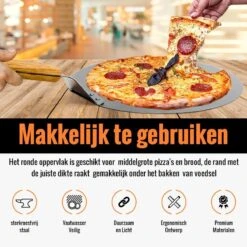 Inpro Pizzaschep RVS - Rond - Voor BBQ En Oven - Pizzaspatel - Taartschep - Houten Handvat - BBQ Gereedschap - Keukengerei - 30 Cm Diameter - Spatel 13 Inpro Pizzaschep RVS - Rond - Voor BBQ En Oven - Pizzaspatel - Taartschep - Houten Handvat - BBQ Gereedschap - Keukengerei - 30 Cm Diameter - Spatel -Barbecue Gereedschap Winkel 1200x1200 744