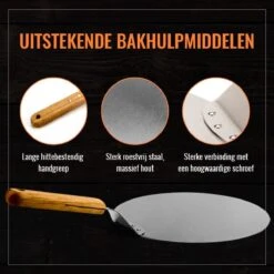 Inpro Pizzaschep RVS - Rond - Voor BBQ En Oven - Pizzaspatel - Taartschep - Houten Handvat - BBQ Gereedschap - Keukengerei - 30 Cm Diameter - Spatel 21 Inpro Pizzaschep RVS - Rond - Voor BBQ En Oven - Pizzaspatel - Taartschep - Houten Handvat - BBQ Gereedschap - Keukengerei - 30 Cm Diameter - Spatel -Barbecue Gereedschap Winkel 1200x1200 749