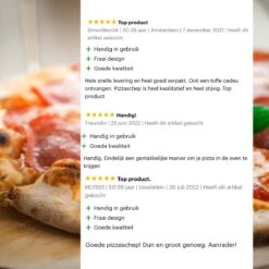 Nowad Pizzaschep RVS Rond Voor BBQ En Oven - 30,5 Cm - Pizzaspatel - Taartschep - Houten Handvat - Ophangbaar - Rond - Vaatwasbestendig - Keukenaccessoires -Barbecue Gereedschap Winkel 1200x1200 779