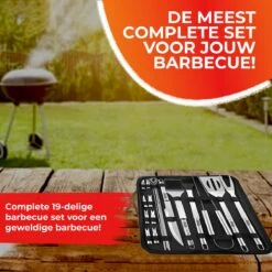 GrillX Barbecue Gereedschap Set - 19-delig - Inclusief Luxe Draagtas - BBQ Accesoires - Gereedschapset -Barbecue Gereedschap Winkel 1200x1200 796