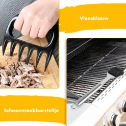 BBQ Accesoires Set Gereedschap Tang Borstel Barbecue Kookgerei - 10 Delig -Barbecue Gereedschap Winkel 1200x1200 824