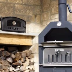 Merkloos MaxxGarden Pizza Oven - Smoker Barbecue Houtskool 45 X 65 X 158cm -Barbecue Gereedschap Winkel 1200x1200 83