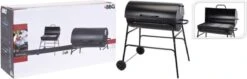 BBQ XL Houtskoolbarbecue - Cilindervorm - Grilloppervlak (LxB) 71 X 35 Cm - Zwart -Barbecue Gereedschap Winkel 1200x382