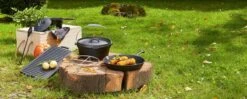 EL Fuego Dutch Oven Set Gietijzer 7-delig 18 EL Fuego Dutch Oven Set Gietijzer 7-delig -Barbecue Gereedschap Winkel 1200x482