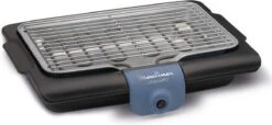 Moulinex BG134812 Barbecue Tafelblad Electrisch 2100W Zwart, Blauw, Zilver Barbecue