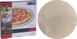 MaxxHome Pizzasteen - BBQ Steen - Pizzasteen Voor De Lekkerste Bereiding Van Een Pizza Op Jouw Barbecue Of In De Oven - Pizza Steen Rond - Medium (33 Cm) -Barbecue Gereedschap Winkel 1200x616