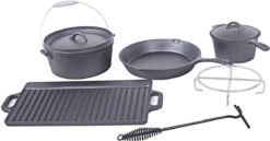 EL Fuego Dutch Oven Set Gietijzer 7-delig 15 EL Fuego Dutch Oven Set Gietijzer 7-delig -Barbecue Gereedschap Winkel 1200x628