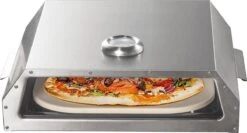 Bighorn Pizzaoven Met Pizzasteen Voor Barbecue - Grilloven - Draagbare - Edelstaal -Barbecue Gereedschap Winkel 1200x648