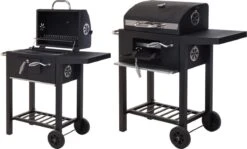 Vaggan Luxe Houtskool Barbecue - Grilloppervlak (LxB) 44 X 32 Cm - Staal - Matzwart -Barbecue Gereedschap Winkel 1200x724