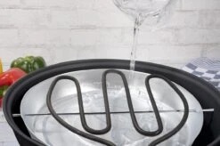 Alpina Elektrische BBQ - Tafel-Barbecue - Geen Rook - Binnen Barbecueën - 1250W - Ø 30 Cm - Zwart -Barbecue Gereedschap Winkel 1200x798