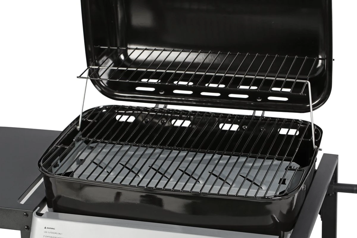 Bighorn Gasbarbecue En Grill – 2 Branders – Zwart 8 Bighorn Gasbarbecue En Grill – 2 Branders – Zwart - Afbeelding 8