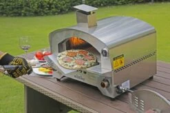 Bighorn Outdoor Edelstaal Gas Pizza Oven - Draagbare Gas Barbecue - Edelstaal -Model SRGG20001 -Barbecue Gereedschap Winkel 1200x799 6