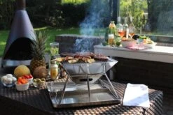 United Entertainment - Opvouwbare Houtskoolbarbecue - RVS - Met Koffer En Draagtas -Barbecue Gereedschap Winkel 1200x800 11