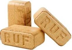 Merkloos RUF Briketten - Beukenhout Briketten - Brandhout - Hout Briketten Geperst - 20kg - 24briketten -Barbecue Gereedschap Winkel 1200x828