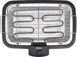 Tristar BQ-2813 Electrische Tafelbarbecue - Grilloppervlak (LxB) 38x22 Cm - 2000W - Zwart -Barbecue Gereedschap Winkel 1200x885