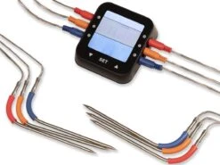 Patton - Kamado 21" - Premium Black - Keramische Barbecue - Incl. Bluetooth Kerntemperatuurmeter - LED Verlichting - Large - Compleet - Zwart -Barbecue Gereedschap Winkel 1200x900 19