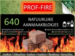 PROF-FIRE - 640 Aanmaakblokjes Bruin- Voordeelbox - Ecologisch - Milieuvriendelijk - CO2 Neutraal - Fire-Up Kwaliteit -Barbecue Gereedschap Winkel 1200x900 38