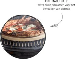 Boska Pizzasteen Deluxe - Voor Oven & BBQ - Knapperige Pizza's - Ø 29.5 Cm - BBQ Accessoires 22 Boska Pizzasteen Deluxe - Voor Oven & BBQ - Knapperige Pizza's - Ø 29.5 Cm - BBQ Accessoires -Barbecue Gereedschap Winkel 1200x942 1