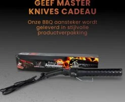 Master Knives BBQ Aansteker Electrisch - BBQ Accesoires - Zwarte BBQ Starter - Looftlighter -Barbecue Gereedschap Winkel 1200x976
