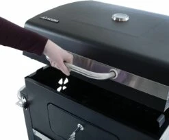 Vaggan Luxe Houtskool Barbecue - Grilloppervlak (LxB) 44 X 32 Cm - Staal - Matzwart -Barbecue Gereedschap Winkel 1200x989 1