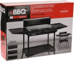 Excellent Electrics Elektrische Barbecue - Grilloppervlak (LxB) 36x24 Cm - 2000W - Zwart -Barbecue Gereedschap Winkel 1200x993 1