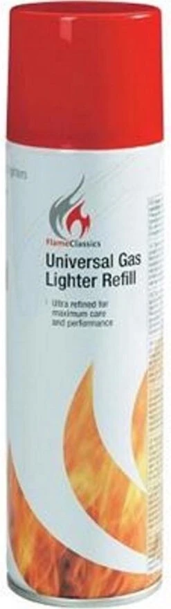 Butaan Gasfles / Aansteker Navulgas - 250 Ml -Barbecue Gereedschap Winkel 337x1200