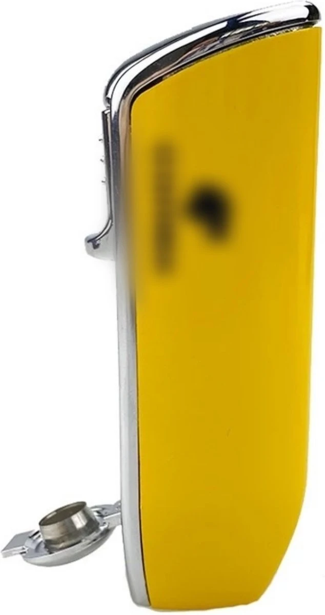 Cohiba Sigarenaansteker En Sigarenknipper Set In Geel - Jet Flame Aansteker Met Boor En Knipper In Luxe Geschenkdoos 4 Cohiba Sigarenaansteker En Sigarenknipper Set In Geel - Jet Flame Aansteker Met Boor En Knipper In Luxe Geschenkdoos - Afbeelding 4
