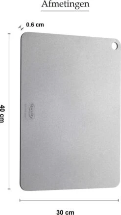 Pizzasteen Van Staal – Pizza Steen - Pizza En Brood Bakken - 40 X 30 X 0,6 Cm - Cadeau Voor Man - Kitchen Steel By Qwality -Barbecue Gereedschap Winkel 677x1200 1