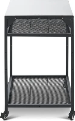 Ooni - Tafel - Medium - Pizza Tafel - 60x80x 90cm - RVS - Zwart -Barbecue Gereedschap Winkel 748x1200