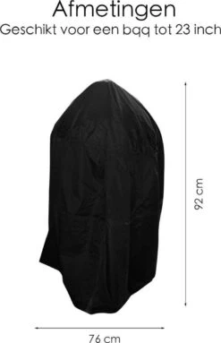 BBQ Beschermhoes - Voor Kamado - Universeel - Tot 23 Inch - Zwart 10 BBQ Beschermhoes - Voor Kamado - Universeel - Tot 23 Inch - Zwart -Barbecue Gereedschap Winkel 774x1200 2
