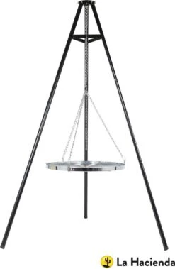 BBGRILL Driepoot Barbecue Zwart 172 Cm BBQ TRIPOD -Barbecue Gereedschap Winkel 782x1200
