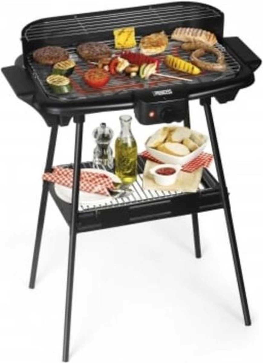 Princess 112247 Elektrische Barbecue – BBQ - Met En Zonder Statief Te Gebruiken - 47x28cm - 2000W 1 Princess 112247 Elektrische Barbecue – BBQ - Met En Zonder Statief Te Gebruiken - 47x28cm - 2000W