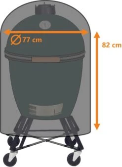 Luxe Waterdichte Ronde BBQ Hoes - 84 Cm X 77 Cm - Barbecue Beschermhoes - BBQ Accessoires - Geschikt Voor O.a. Kamado, Big Green Egg, Grill Guru, The Bastard, Patton, Weber -Barbecue Gereedschap Winkel 878x1200 2