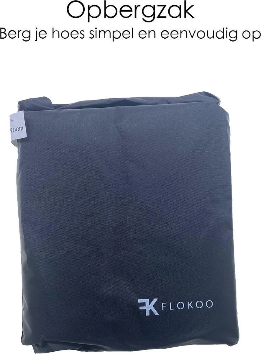 BBQ Beschermhoes - Voor Kamado - Universeel - Tot 23 Inch - Zwart 5 BBQ Beschermhoes - Voor Kamado - Universeel - Tot 23 Inch - Zwart - Afbeelding 5