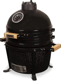Patton Kamado 15" - Keramisch - Tafel Model - Premium Black - Medium - Zwart -Barbecue Gereedschap Winkel 907x1200