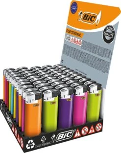 BIC Maxi Elektronische Aanstekers Display (50 Stuks) -Barbecue Gereedschap Winkel 947x1200