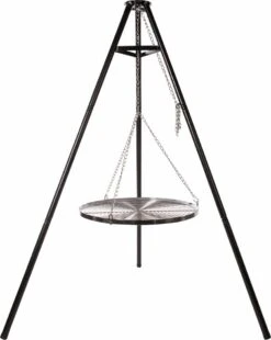 BBGRILL Driepoot Barbecue Zwart 172 Cm BBQ TRIPOD -Barbecue Gereedschap Winkel 955x1200