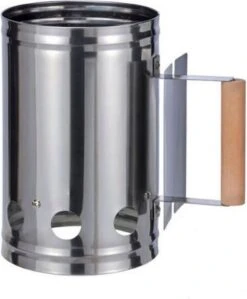 BBQ Collection Houtskoolstarter - Metaal - 27x16cm -Barbecue Gereedschap Winkel 992x1200